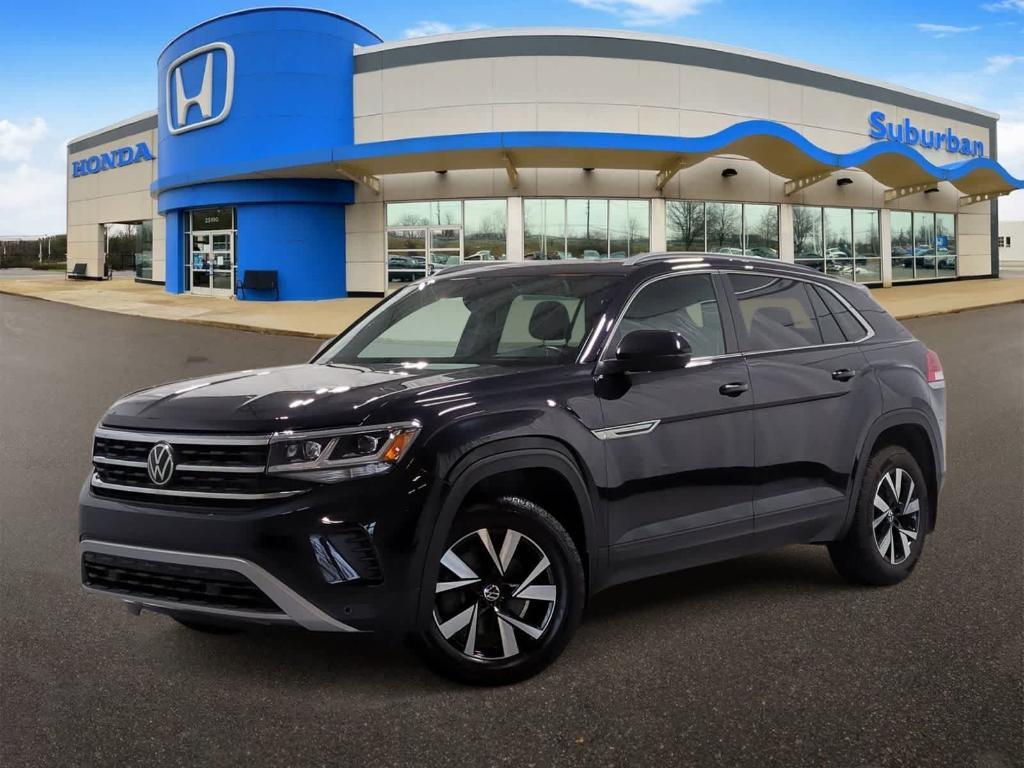 used 2020 Volkswagen Atlas Cross Sport car, priced at $21,045
