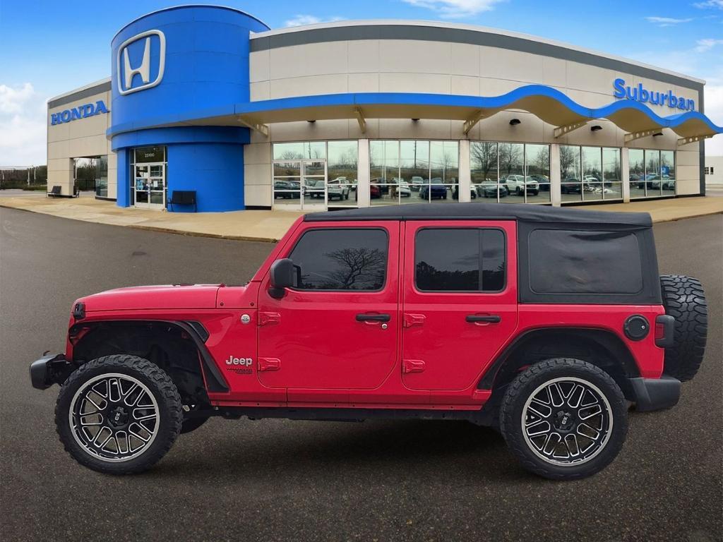 used 2019 Jeep Wrangler Unlimited car, priced at $18,997