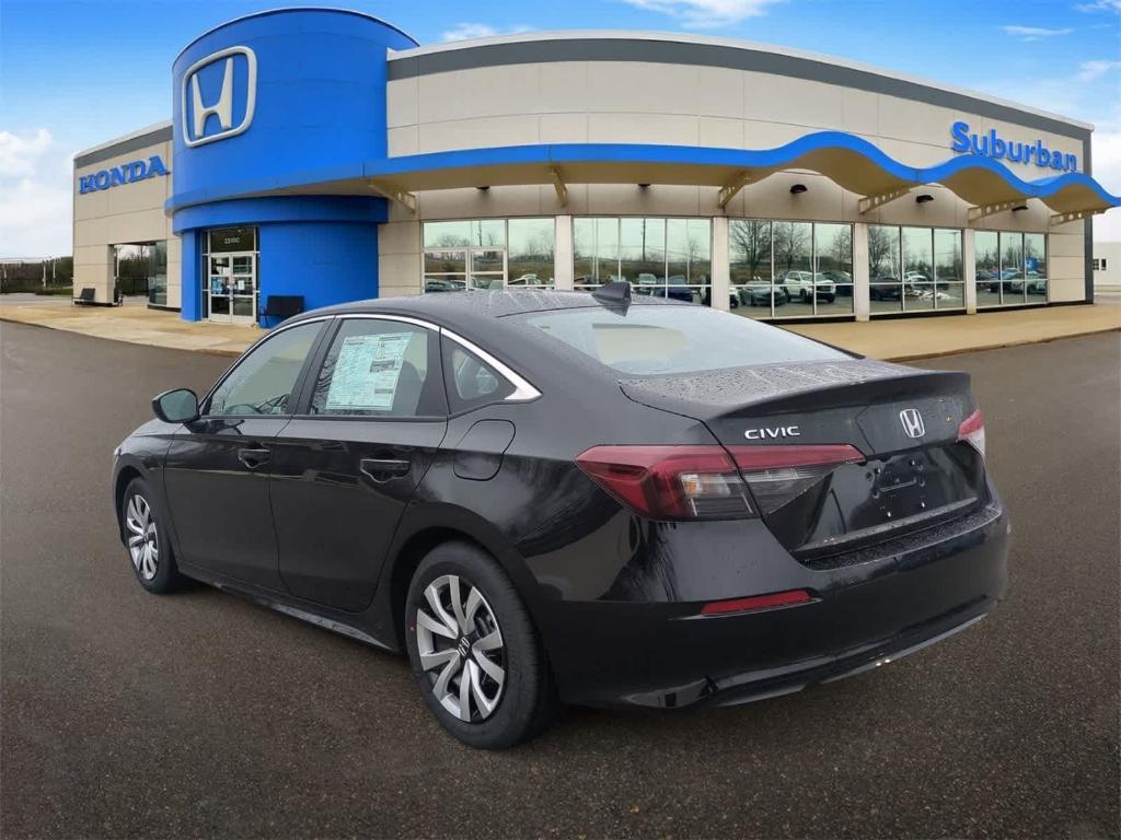 new 2026 Honda Civic car, priced at $24,953