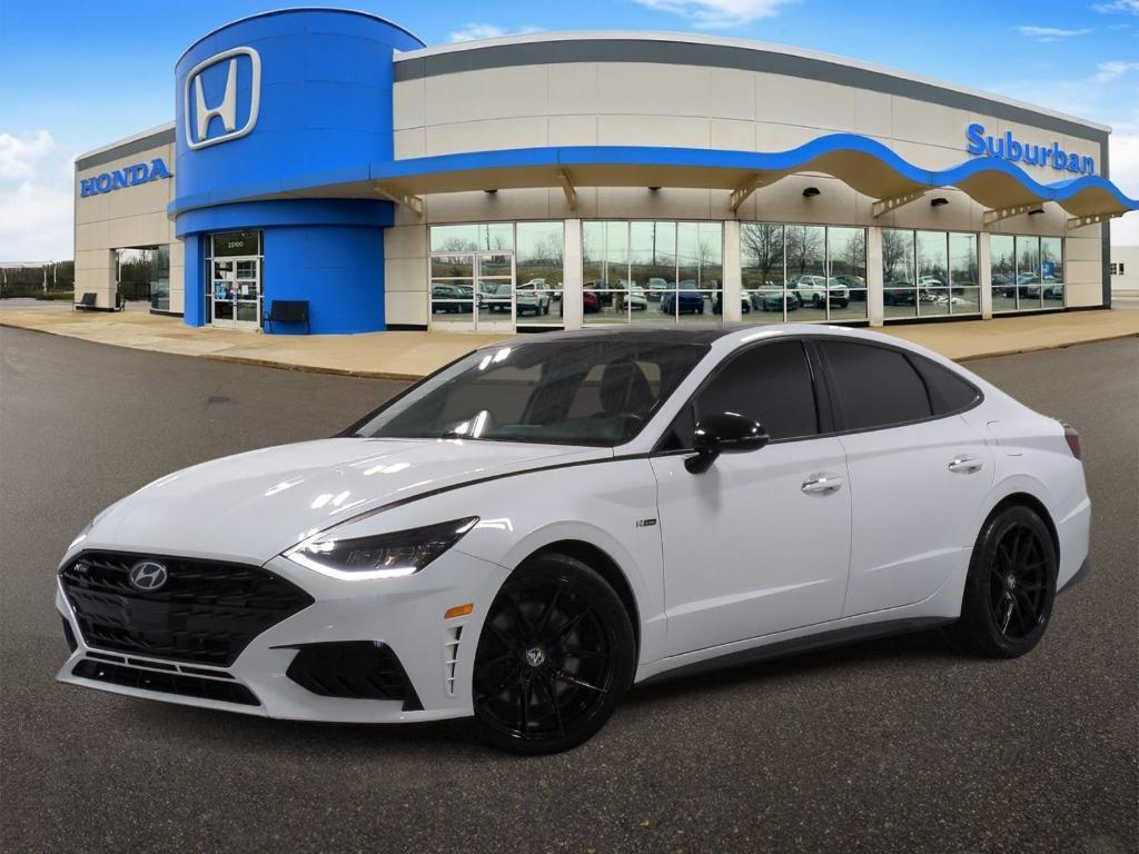 used 2021 Hyundai Sonata car, priced at $18,411