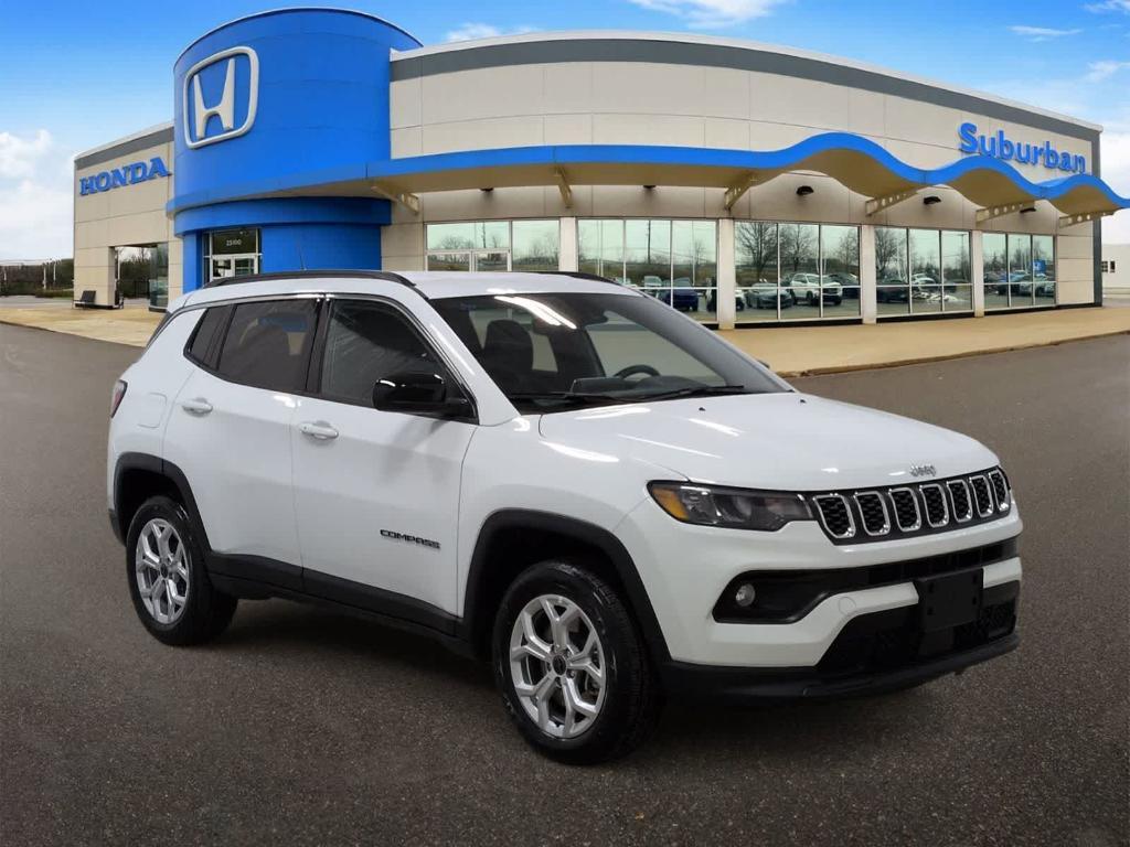 used 2025 Jeep Compass car, priced at $22,297