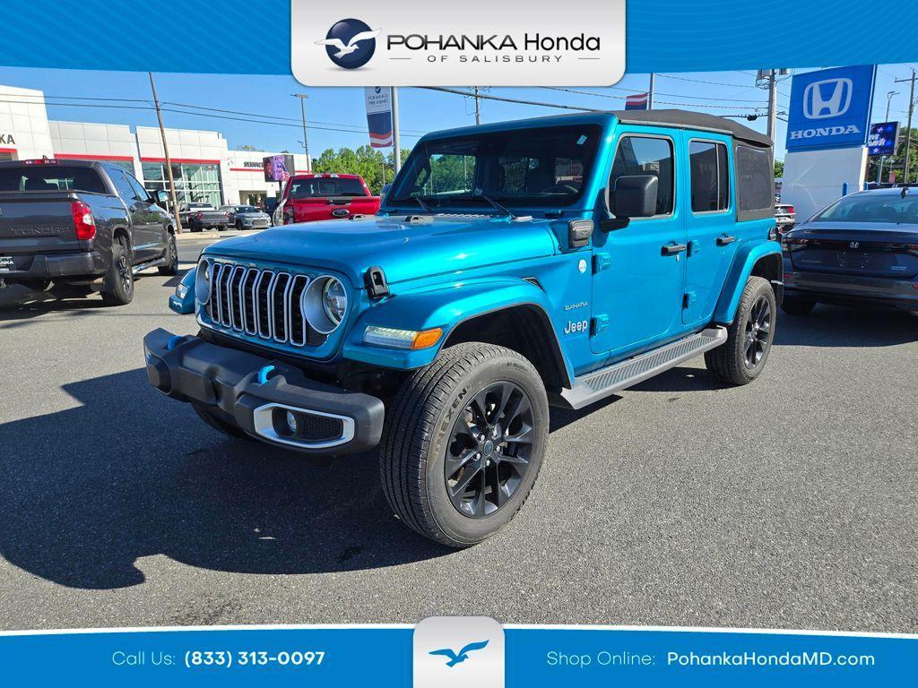 used 2024 Jeep Wrangler 4xe car, priced at $38,928