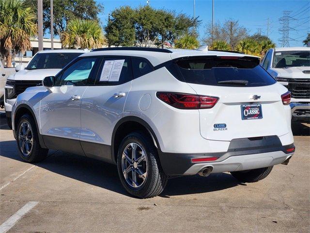 used 2024 Chevrolet Blazer car, priced at $24,493