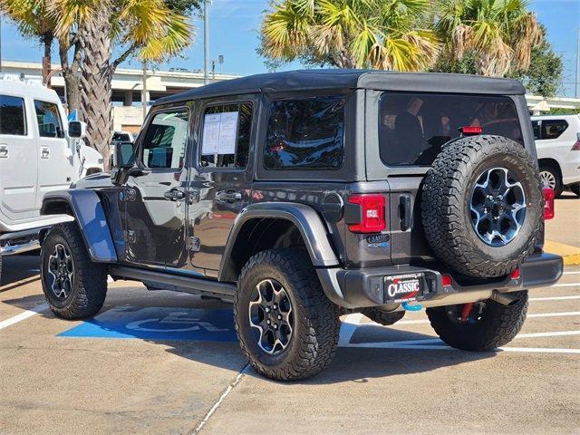 used 2022 Jeep Wrangler Unlimited 4xe car, priced at $31,999
