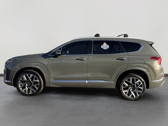 used 2021 Hyundai Santa Fe car, priced at $18,000