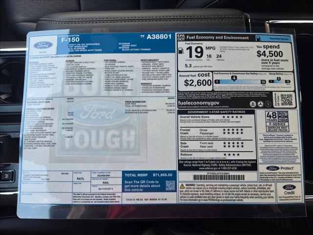 new 2026 Ford F-150 car, priced at $65,720