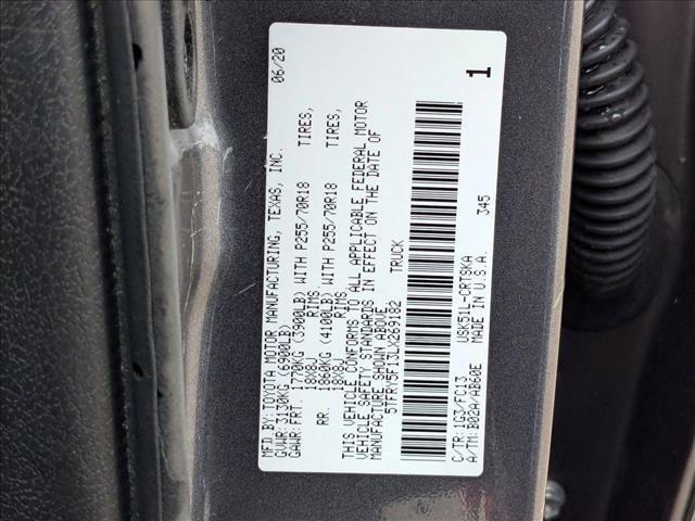 used 2020 Toyota Tundra car, priced at $29,820