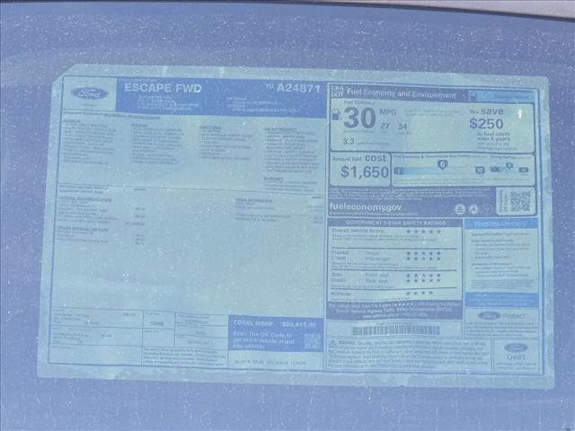 new 2026 Ford Escape car, priced at $26,495