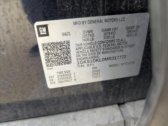 used 2021 GMC Yukon car, priced at $45,295