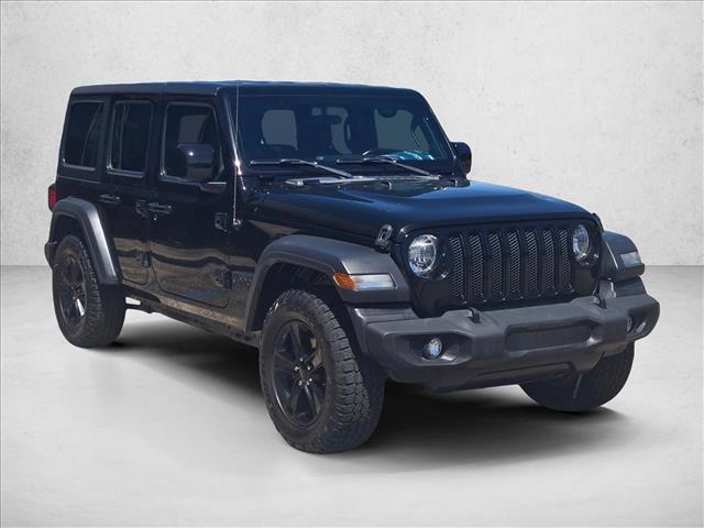 used 2020 Jeep Wrangler Unlimited car, priced at $24,720