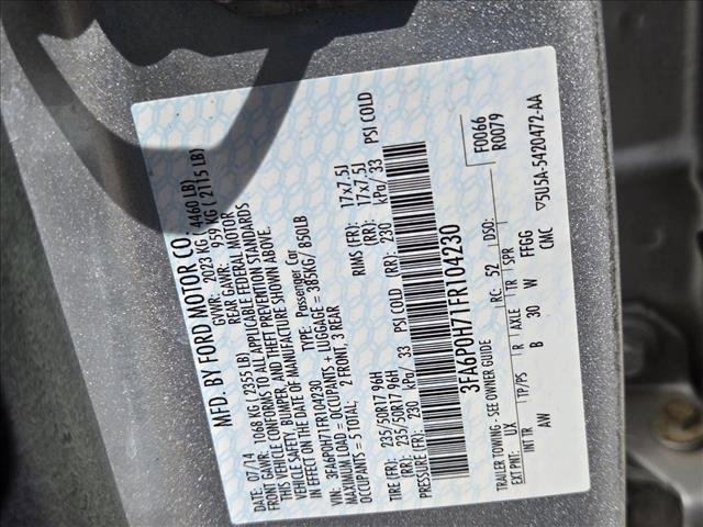 used 2015 Ford Fusion car, priced at $6,995