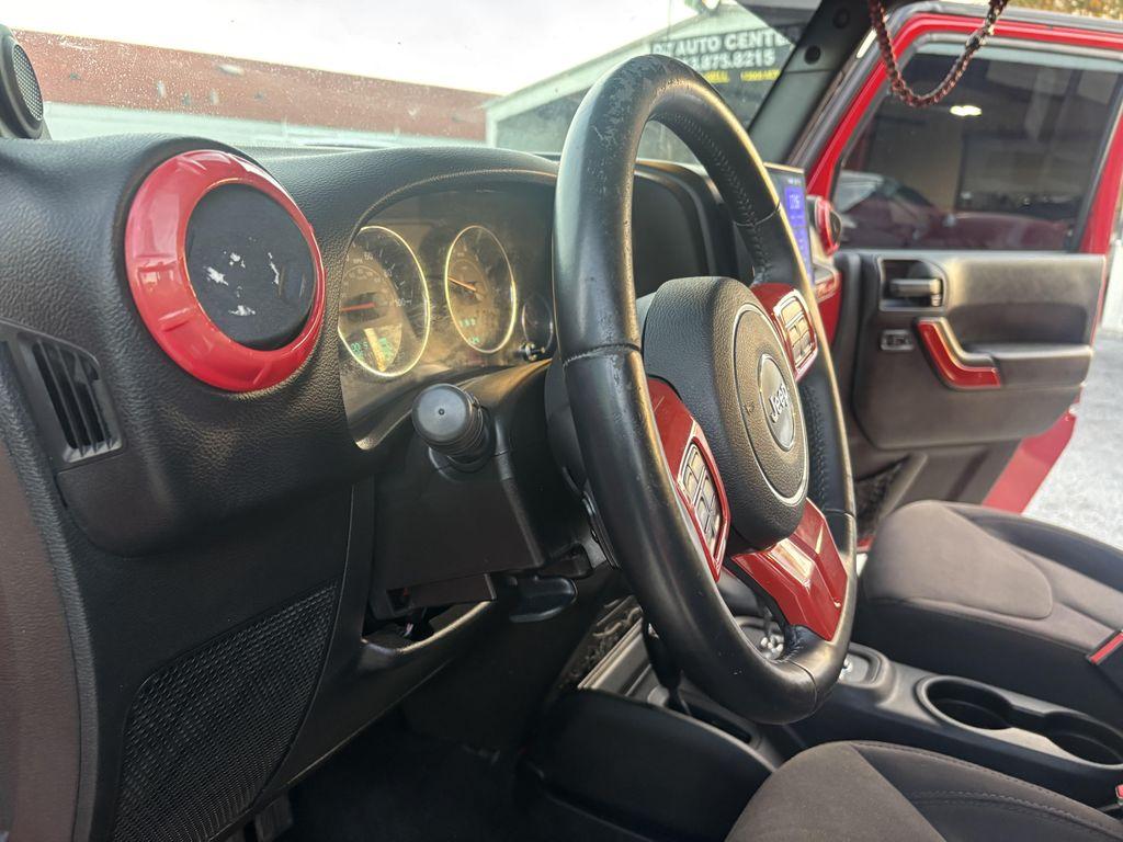 used 2014 Jeep Wrangler Unlimited car, priced at $9,995