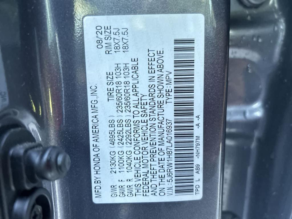 used 2020 Honda CR-V car, priced at $22,981