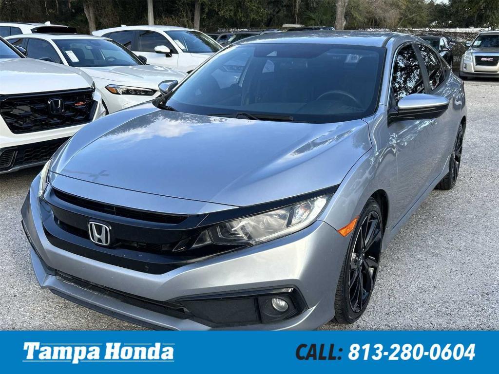 used 2020 Honda Civic car, priced at $13,051