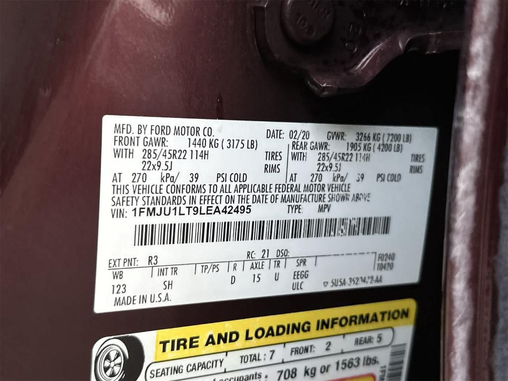 used 2020 Ford Expedition car, priced at $27,138