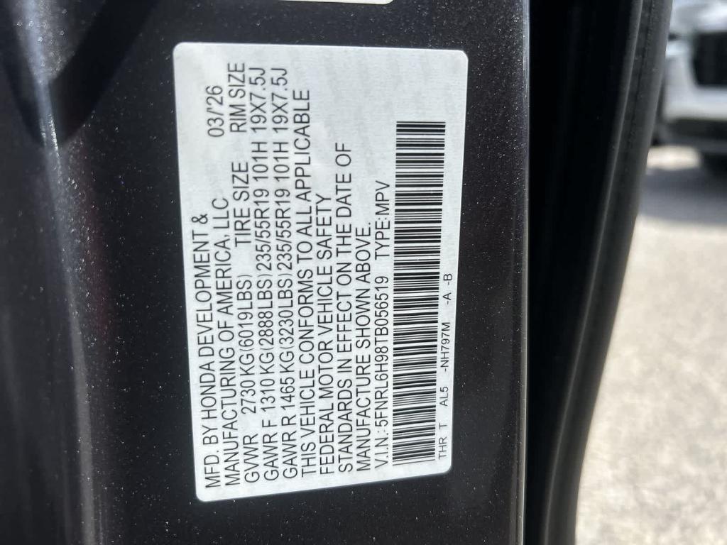 new 2026 Honda Odyssey car, priced at $49,308