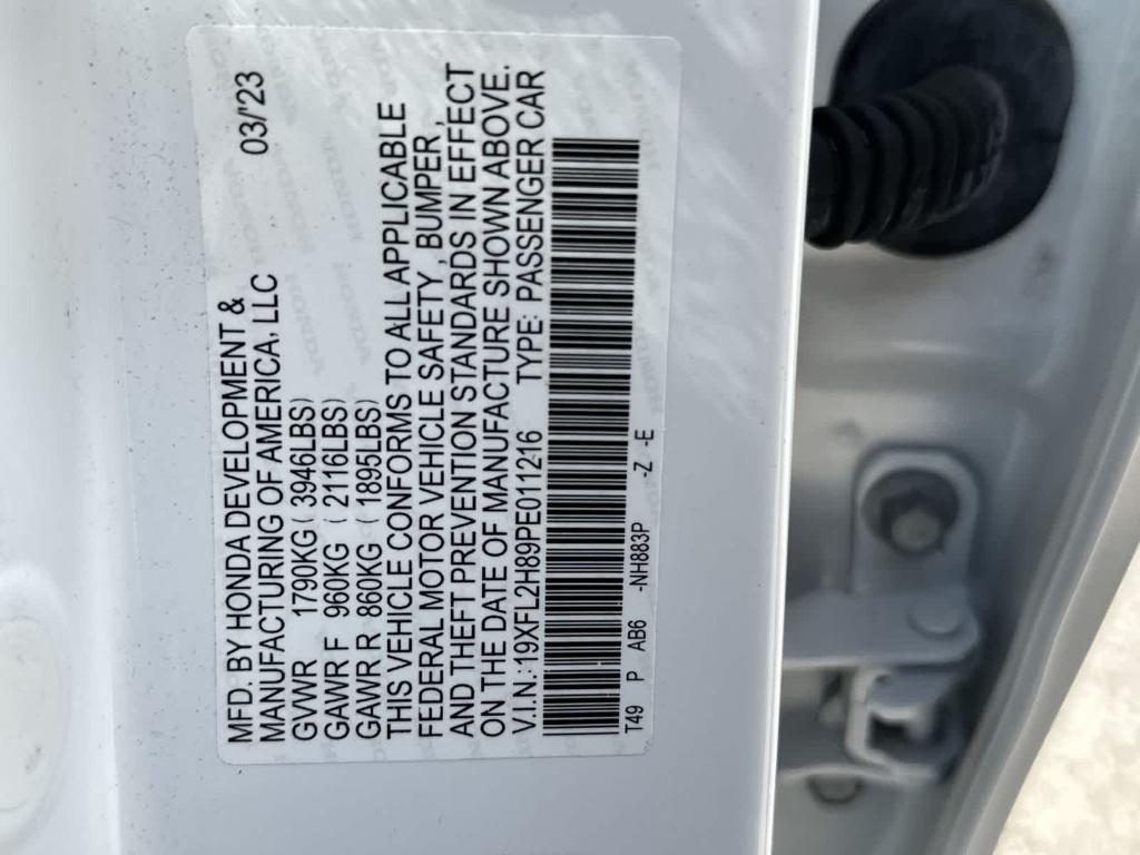 used 2023 Honda Civic car, priced at $22,693