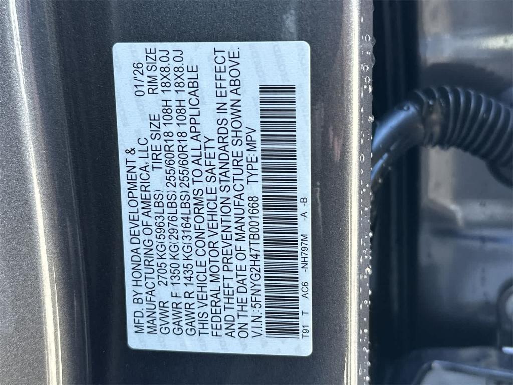 new 2026 Honda Pilot car, priced at $43,544