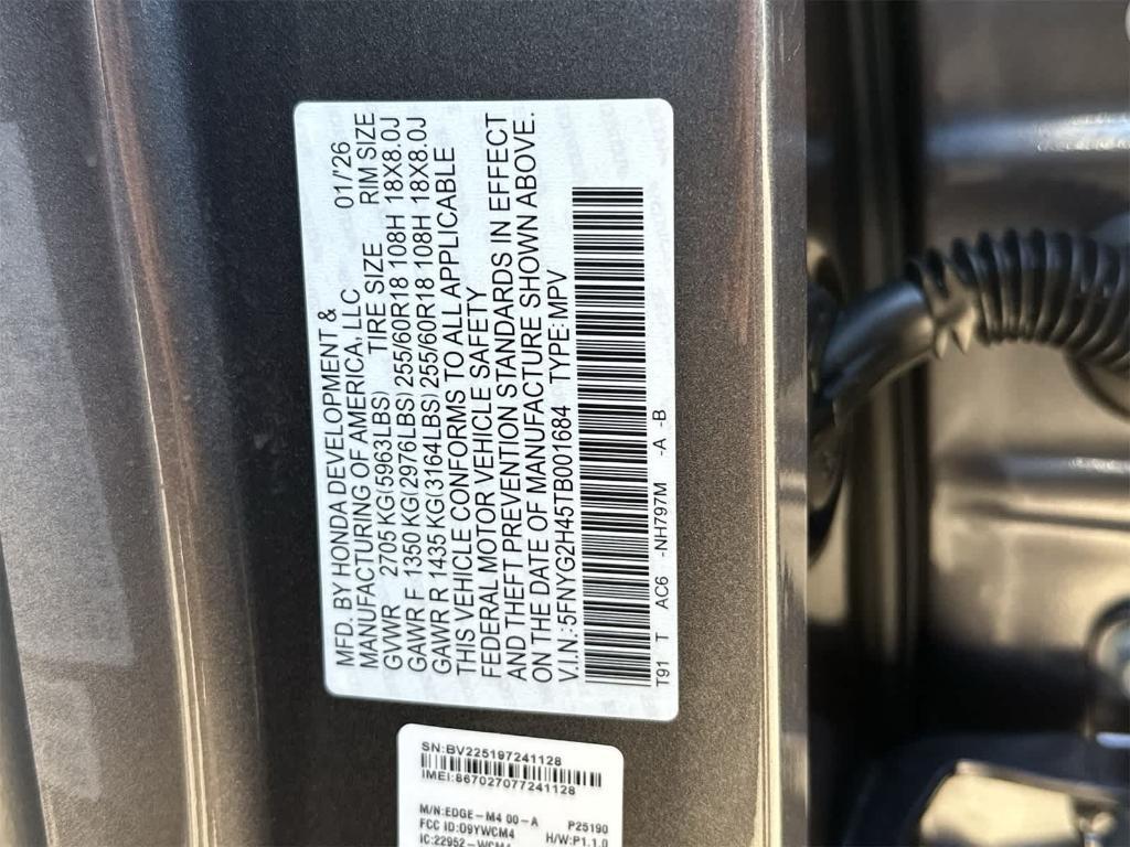 new 2026 Honda Pilot car, priced at $43,544