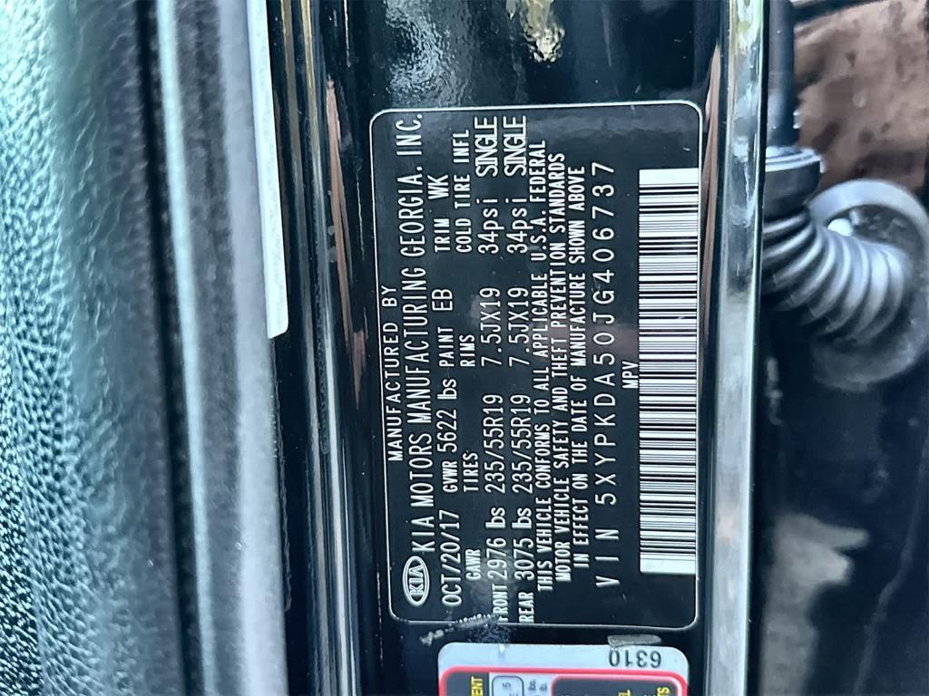 used 2018 Kia Sorento car, priced at $11,180