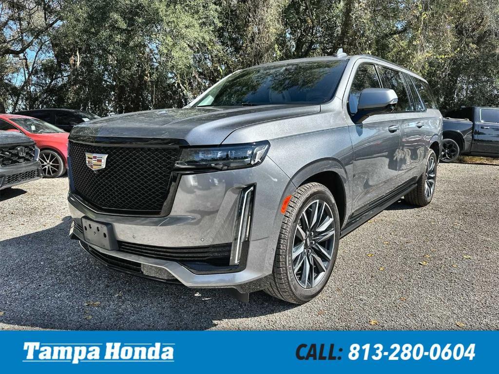 used 2021 Cadillac Escalade ESV car, priced at $55,279