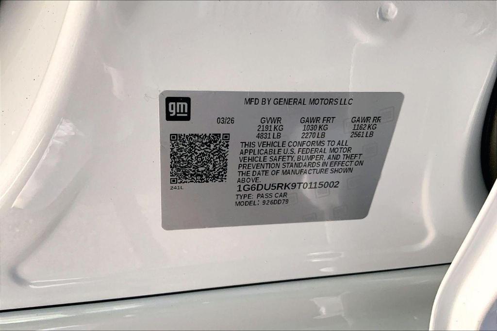 new 2026 Cadillac CT5 car, priced at $61,390