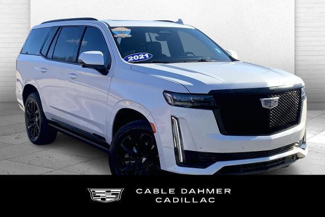 used 2021 Cadillac Escalade car, priced at $62,500