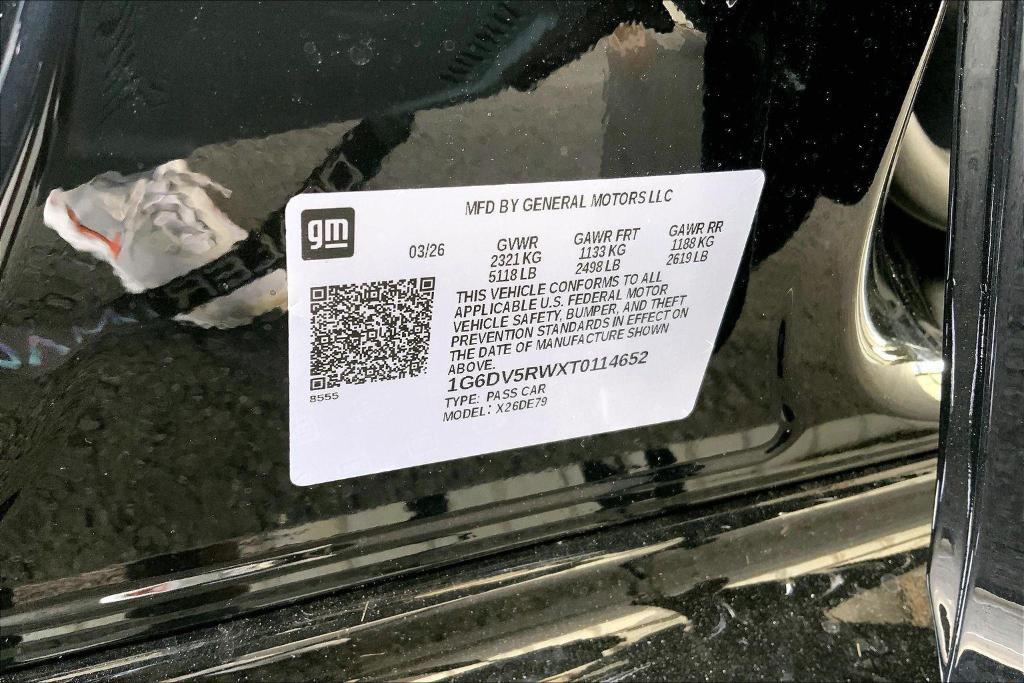 new 2026 Cadillac CT5-V car, priced at $68,090