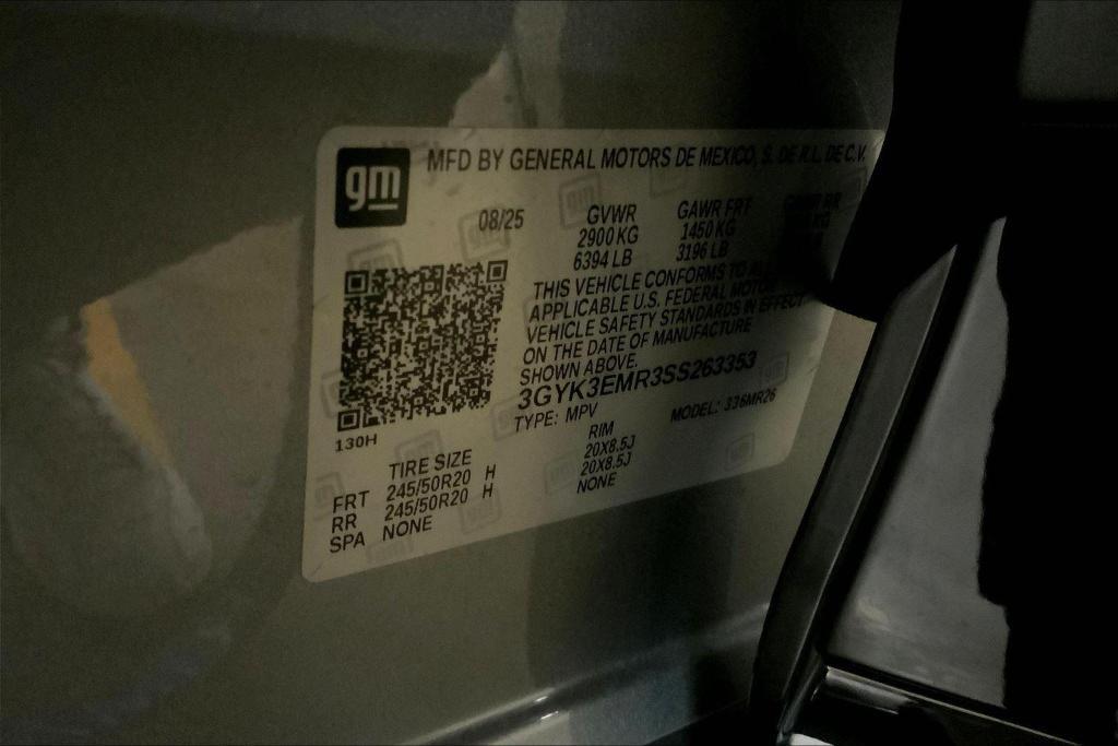 new 2025 Cadillac OPTIQ car, priced at $55,914