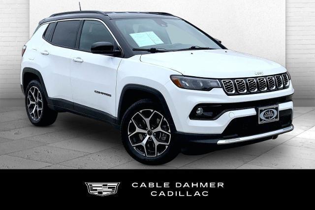 used 2025 Jeep Compass car, priced at $25,228
