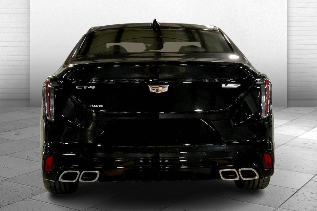 new 2026 Cadillac CT4-V car, priced at $55,745