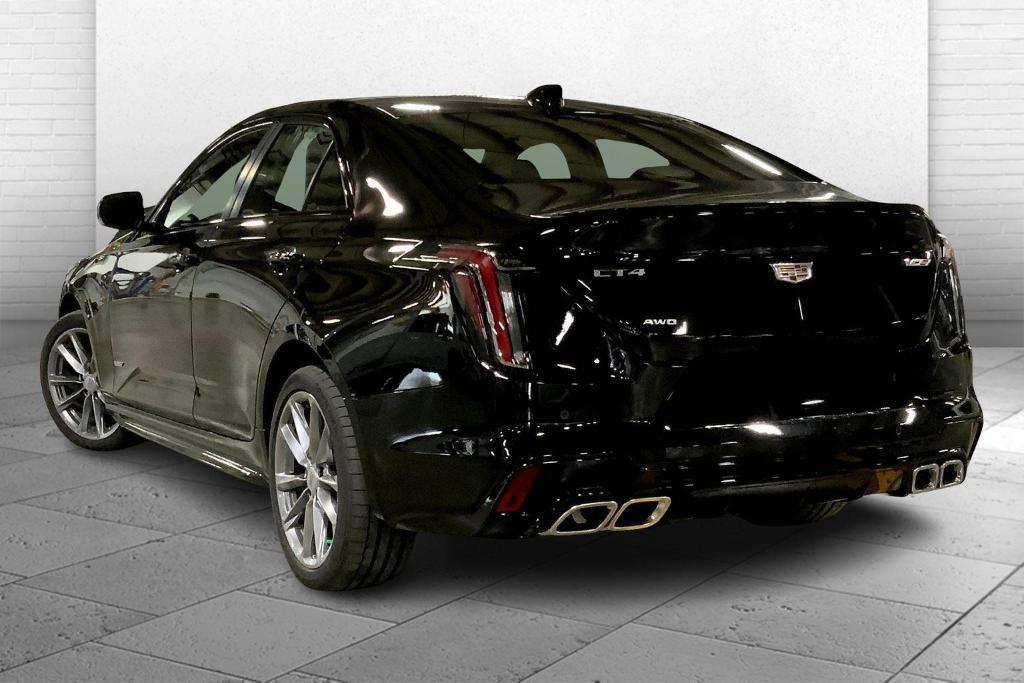 new 2026 Cadillac CT4-V car, priced at $55,745