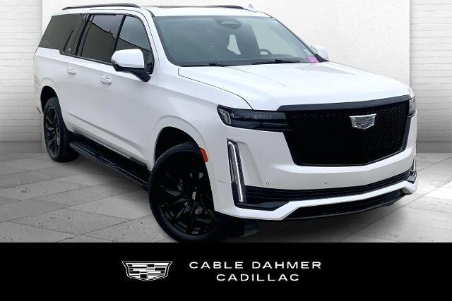 used 2024 Cadillac Escalade ESV car, priced at $82,836