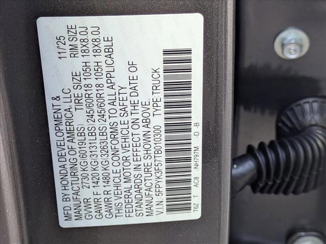 new 2026 Honda Ridgeline car, priced at $43,005