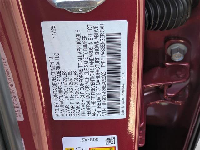 new 2025 Honda Accord Hybrid car, priced at $38,370