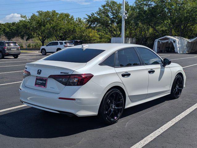 used 2025 Honda Civic Hybrid car, priced at $27,998