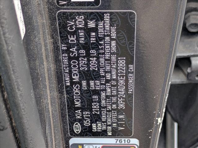 used 2019 Kia Forte car, priced at $12,991