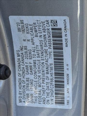 used 2020 Honda Civic car, priced at $19,649