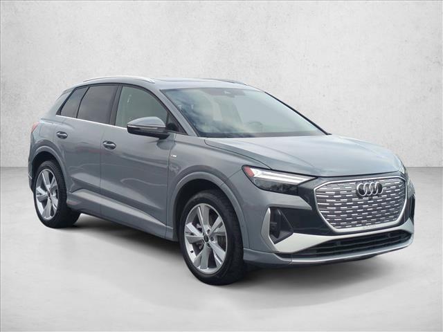 used 2023 Audi Q4 e-tron car, priced at $19,998
