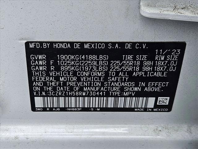 used 2024 Honda HR-V car, priced at $26,271