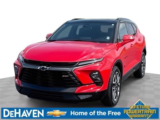 used 2024 Chevrolet Blazer car, priced at $28,400