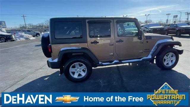 used 2015 Jeep Wrangler Unlimited car, priced at $11,731