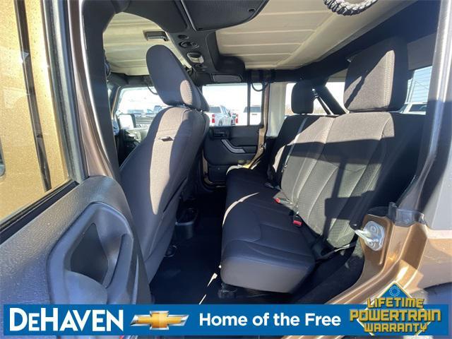 used 2015 Jeep Wrangler Unlimited car, priced at $11,731