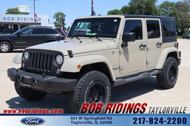 used 2017 Jeep Wrangler Unlimited car, priced at $20,788