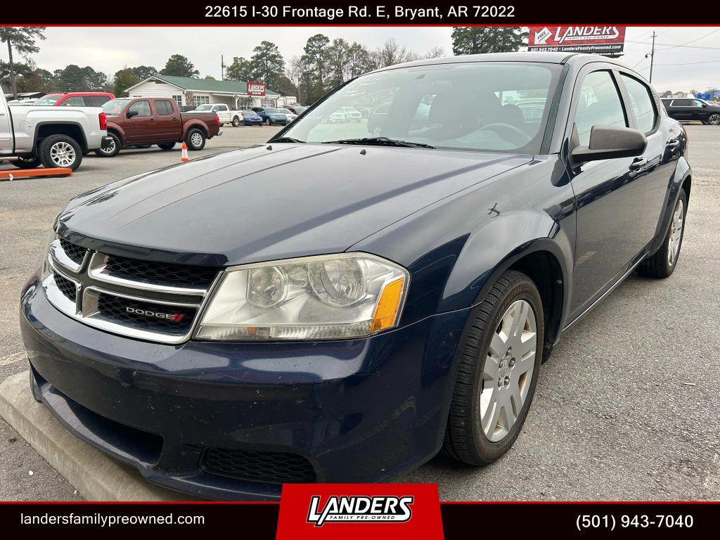 used 2013 Dodge Avenger car, priced at $6,999