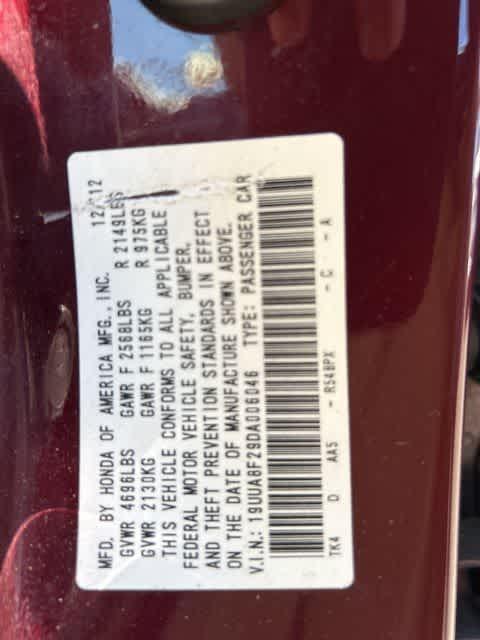 used 2013 Acura TL car, priced at $5,995