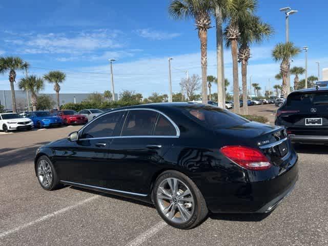 used 2018 Mercedes-Benz C-Class car, priced at $17,495
