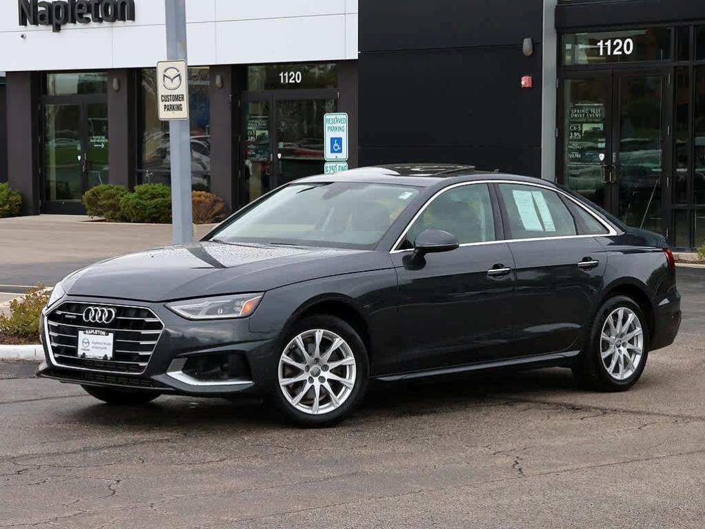 used 2021 Audi A4 car, priced at $18,700