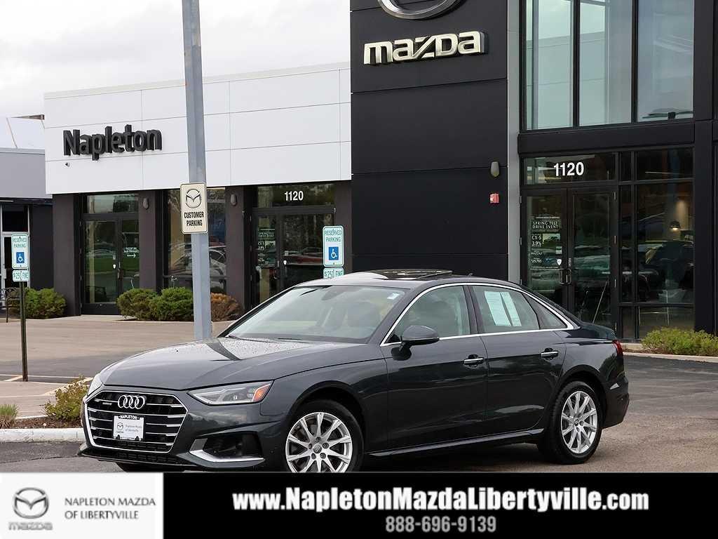 used 2021 Audi A4 car, priced at $18,700