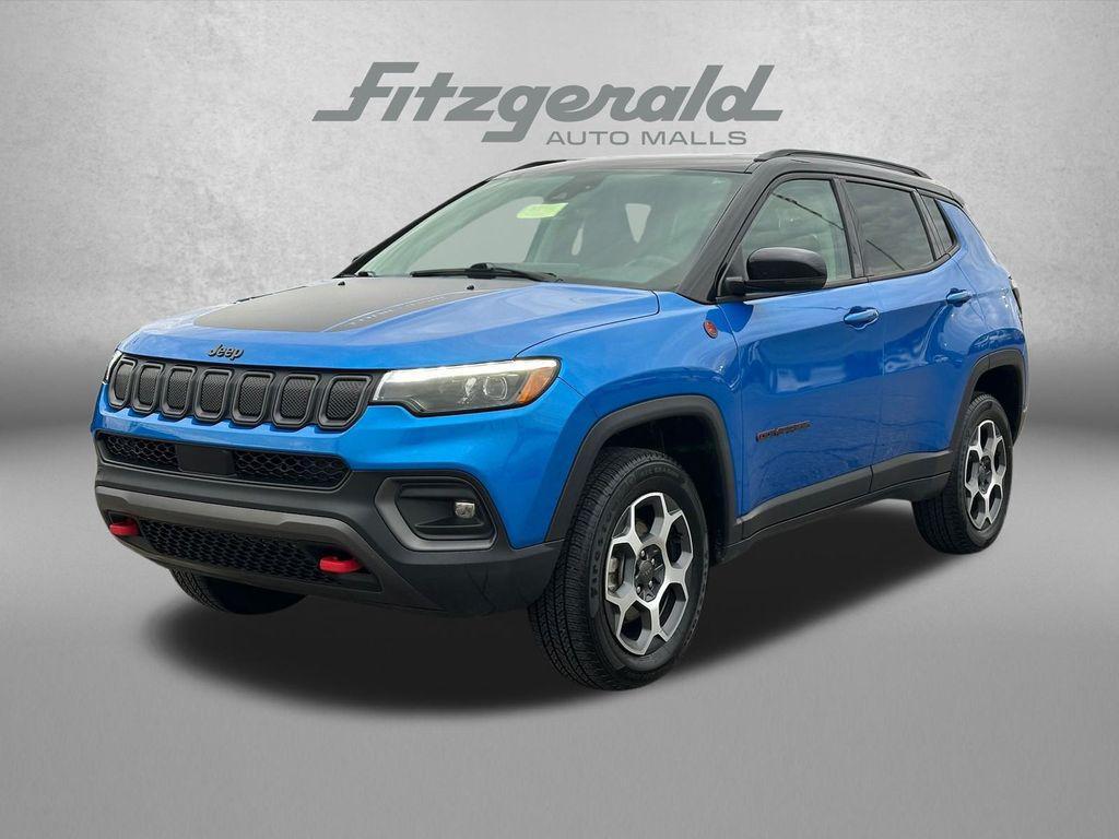 used 2022 Jeep Compass car, priced at $21,488